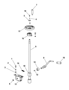 Walk Assembly Group (80003340) Diagram and Parts List for 866057-EX20-S  Briggs and Stratton Saw